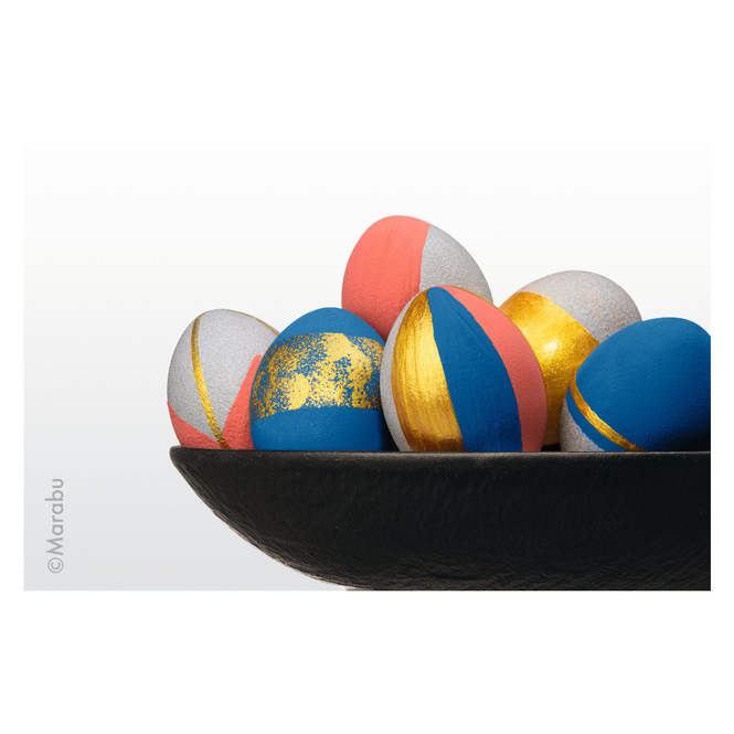 Marabu - Acryl-Softfarben - Glam Easter Box - 12-teilig