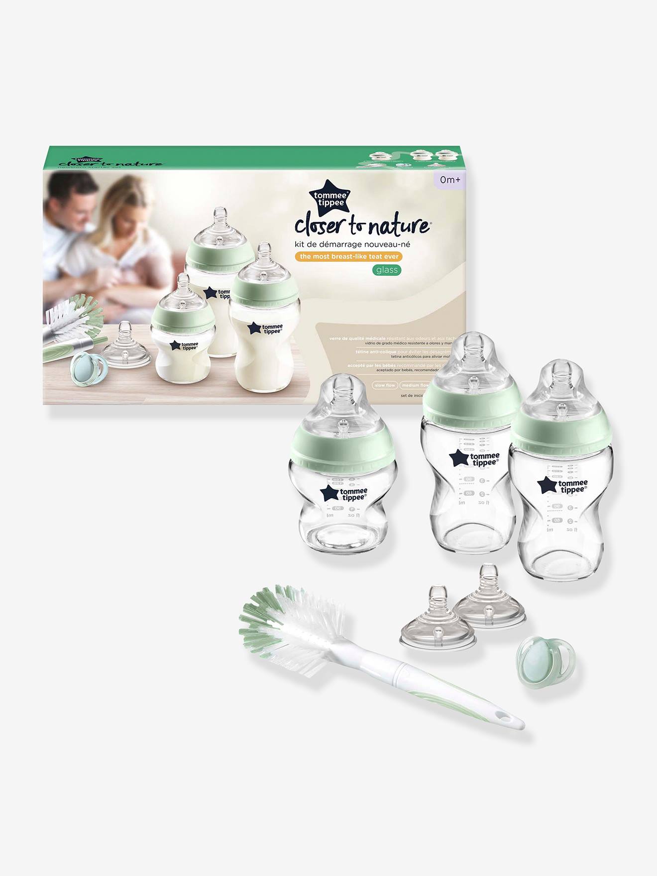 Kit para recém-nascido em vidro Closer to Nature da Tommee Tippee (sem cor)