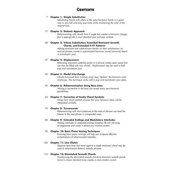Berklee Press Reharmonization Techniques