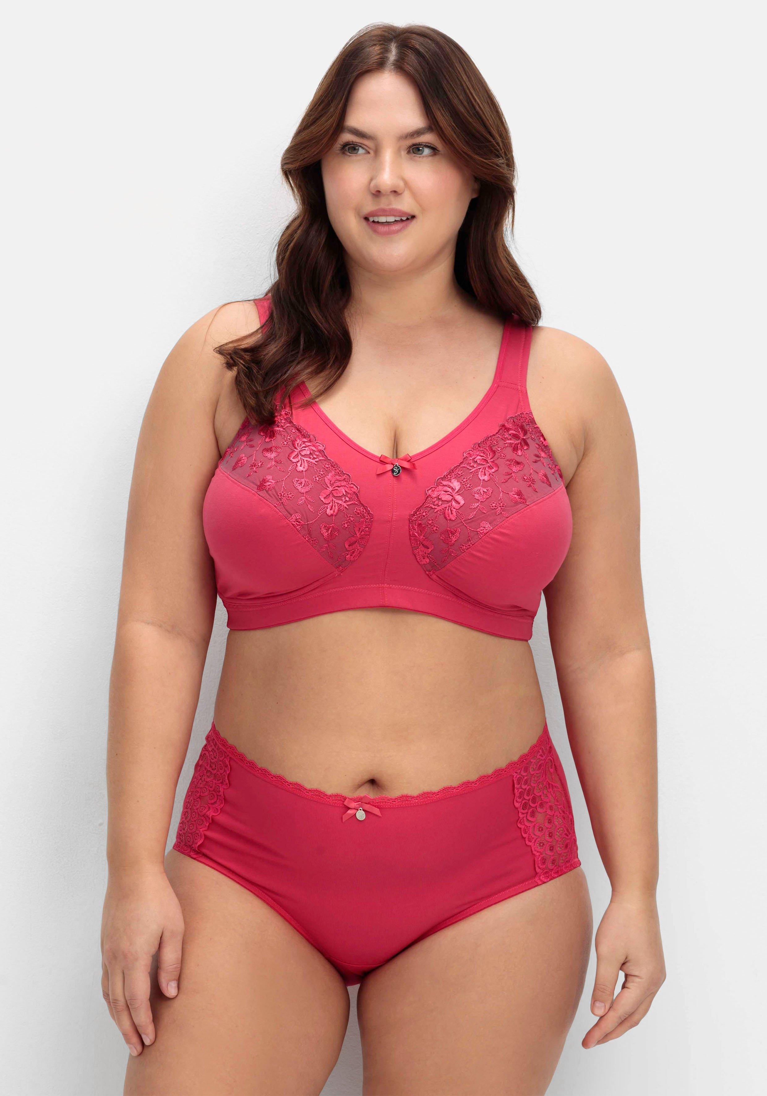 Doppelpack Pantys mit hoher Taille und Spitzendetails
