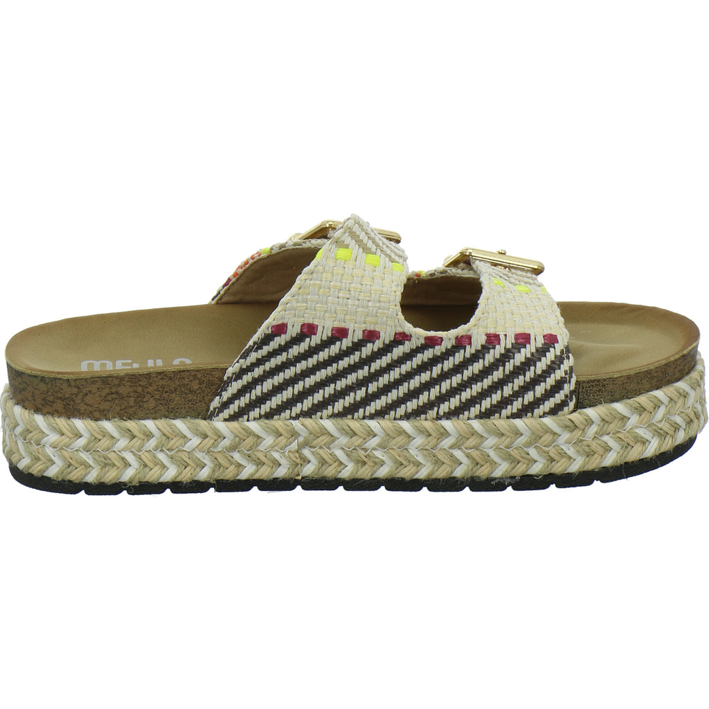 Meyla Pantoletten Damen Nardo Beige-kombi