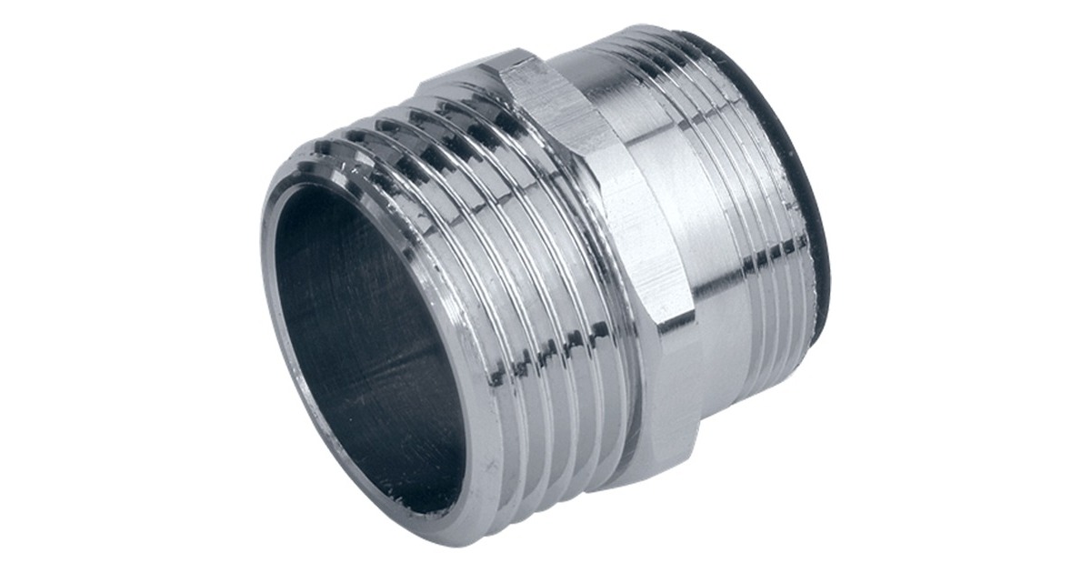 GARDENASchroefadapter voor zachte bruisstraal kraanstuk  (Zilver, 18209-20)