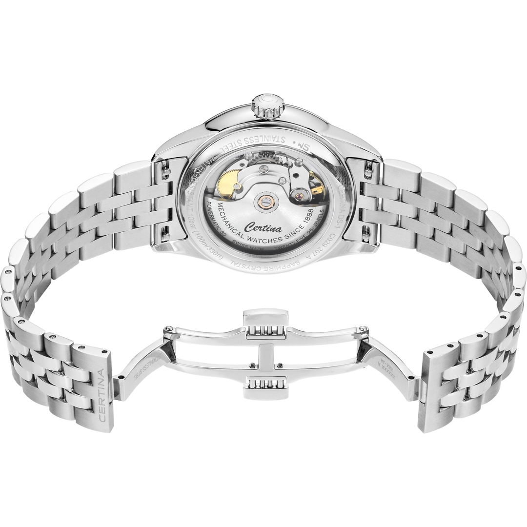 Certina DS-1 Powermatic 80 38mm Schwarz
