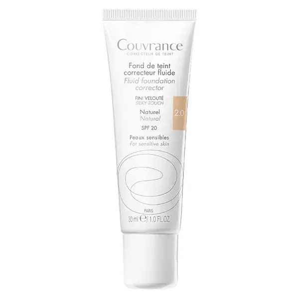Avène Couvrance Base Corretiva Fluida Natural 2.0 30ml