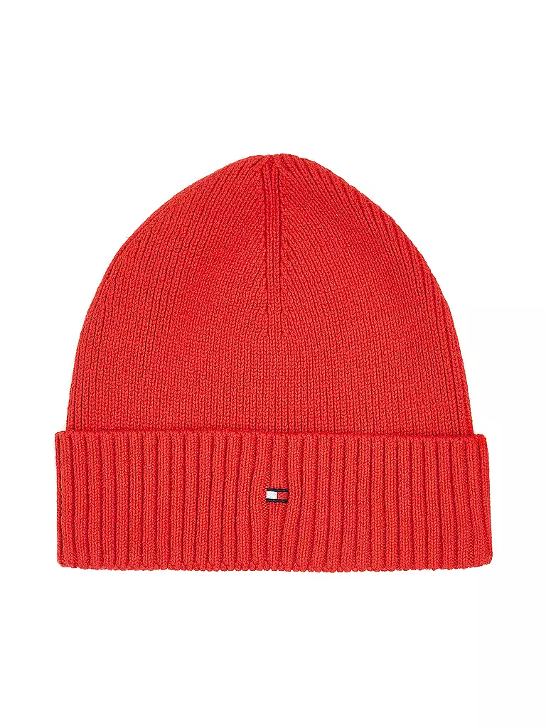 TOMMY HILFIGER Mütze - Haube rot
