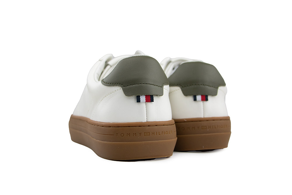 Tommy Hilfiger Premium Dress Cupsole Ecru