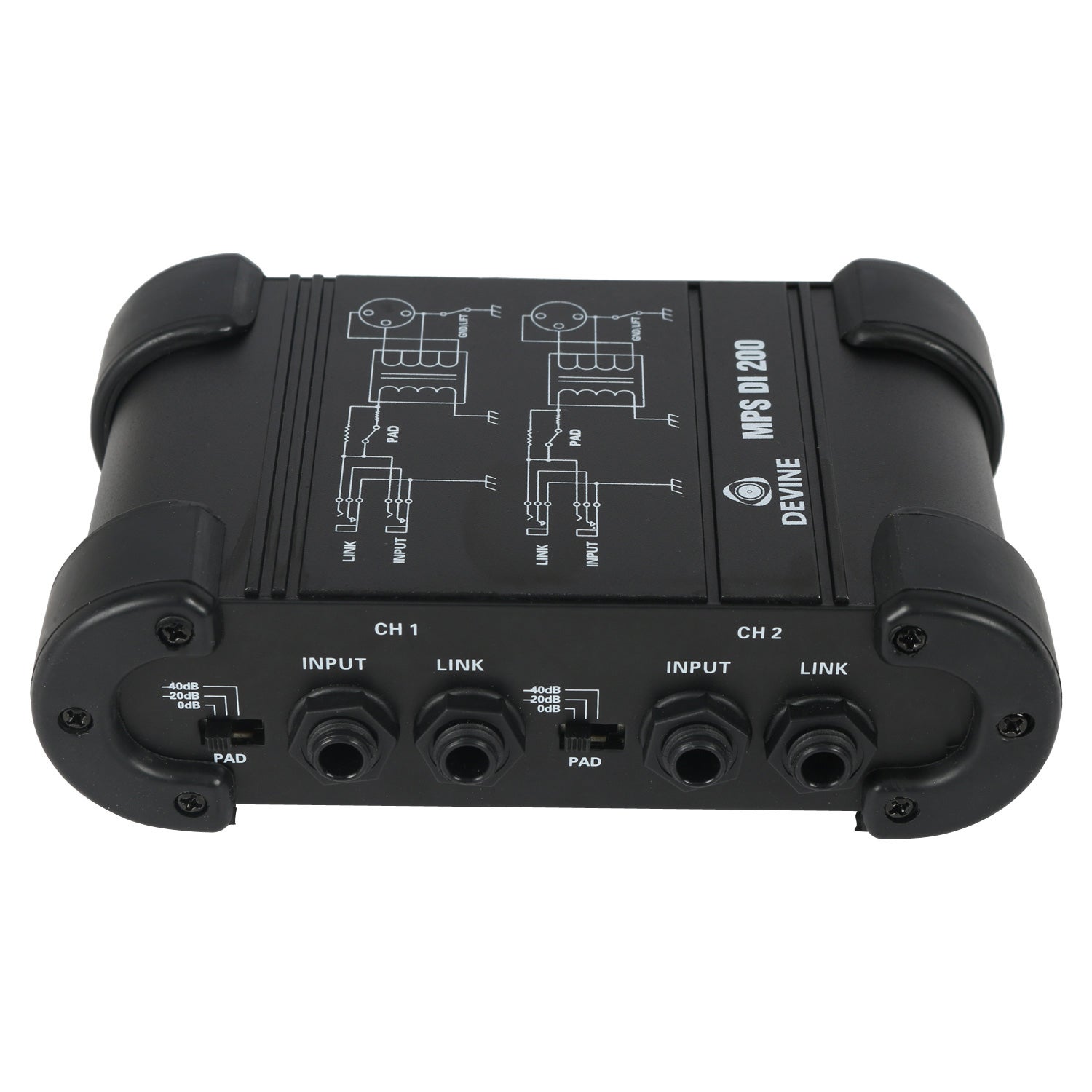 Devine MPS DI 200 stereo DI box