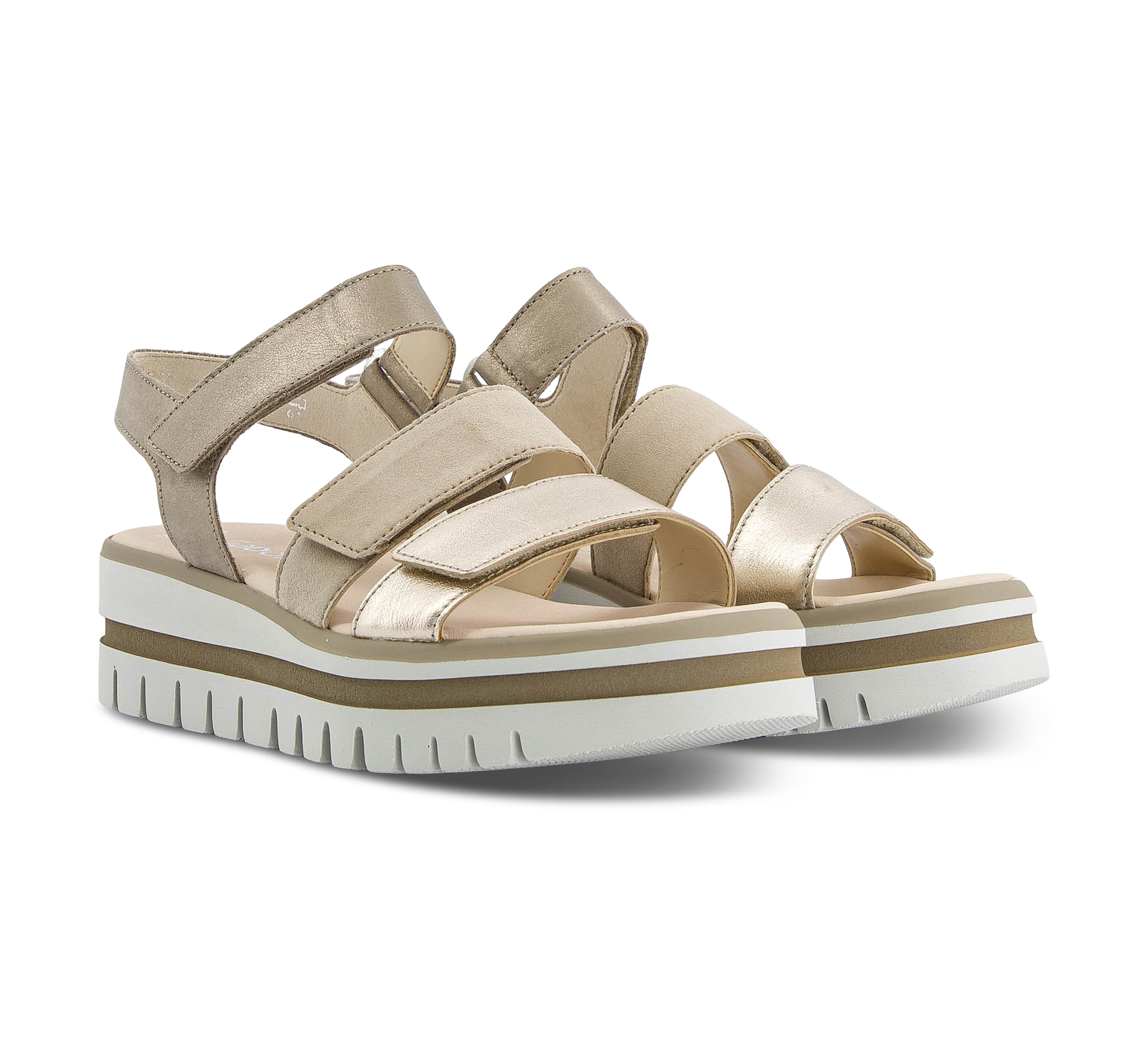Gabor Keilsandaletten beige/taupe
