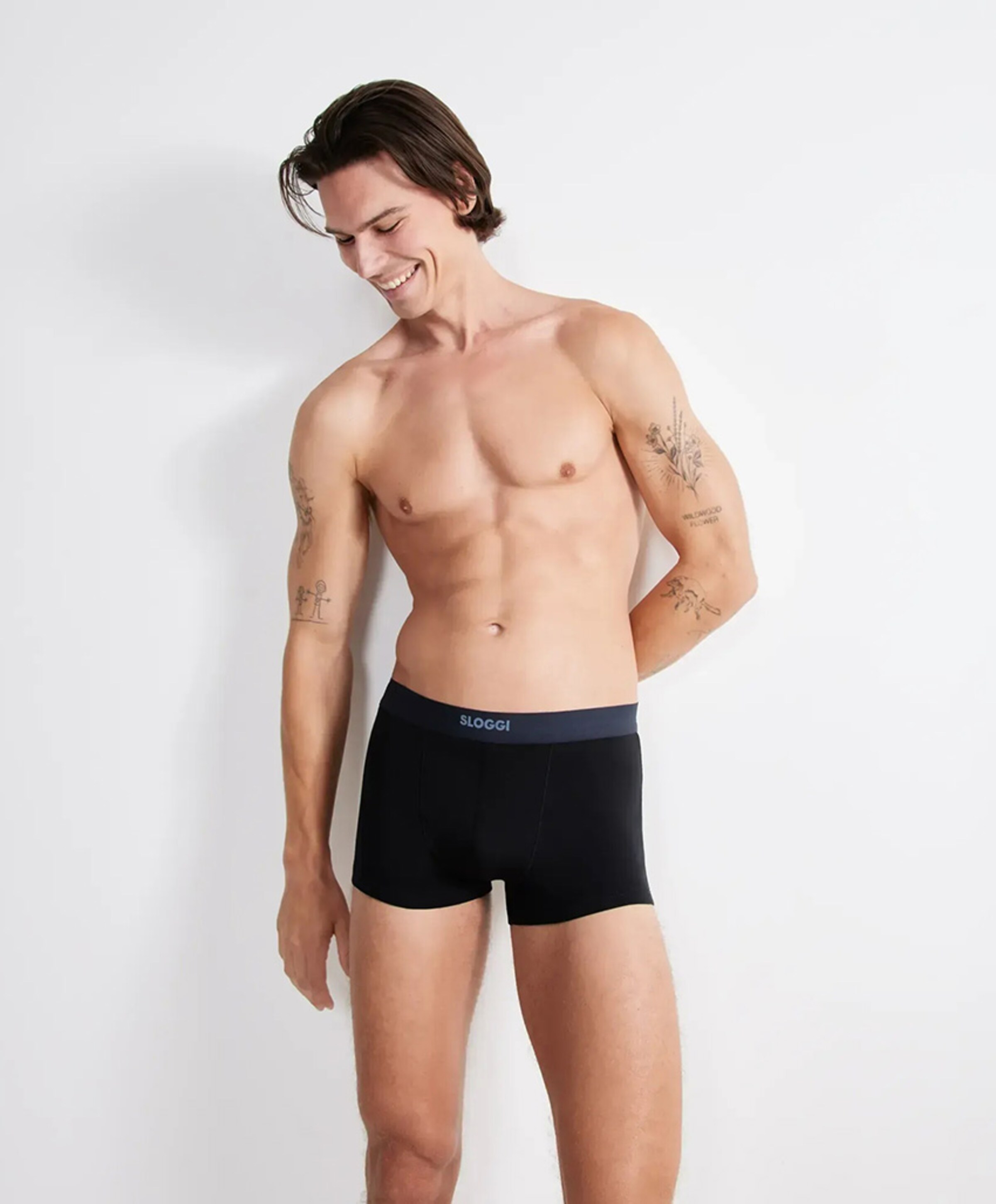 Sloggi Heren boxershort zwart