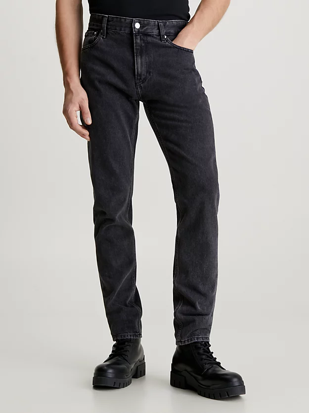 Calças jeans autênticas de pai