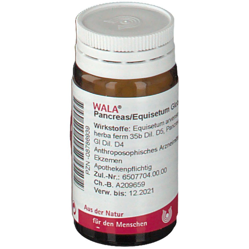 WALA® PANCREAS/ Equisetum Globuli