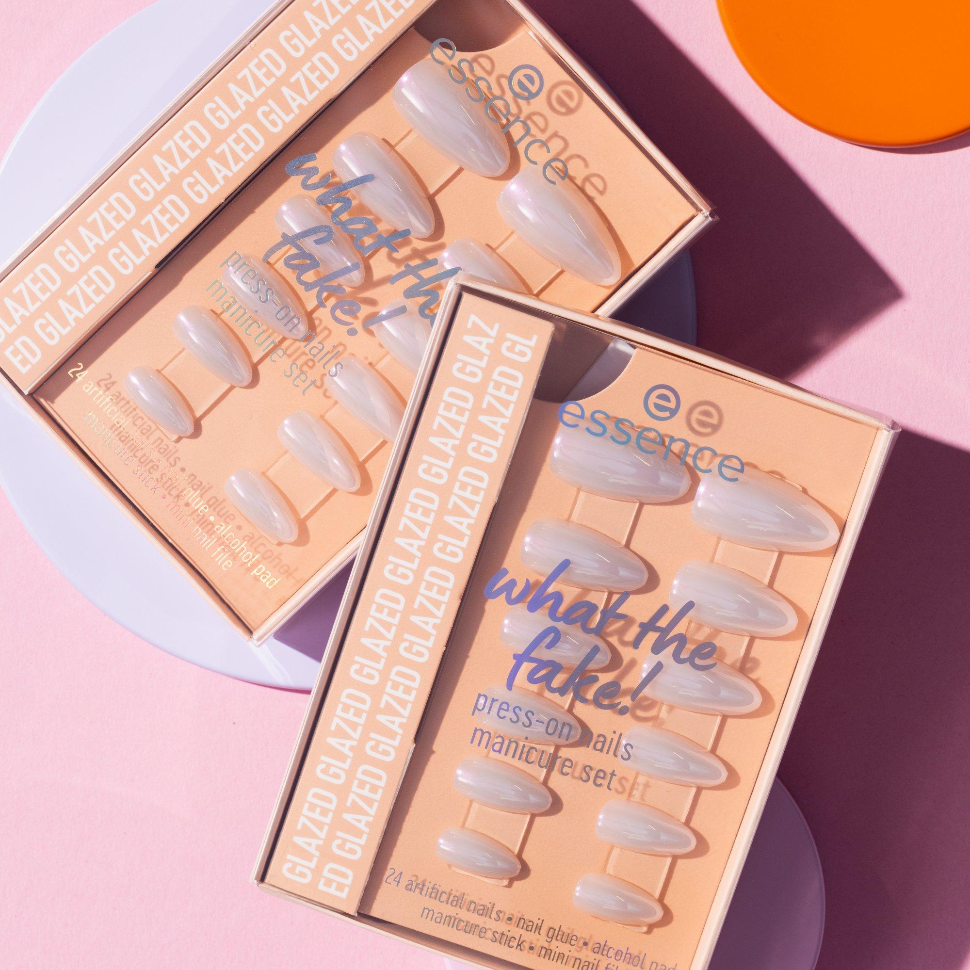 what the fake! PRESS-ON NAILS manicure set