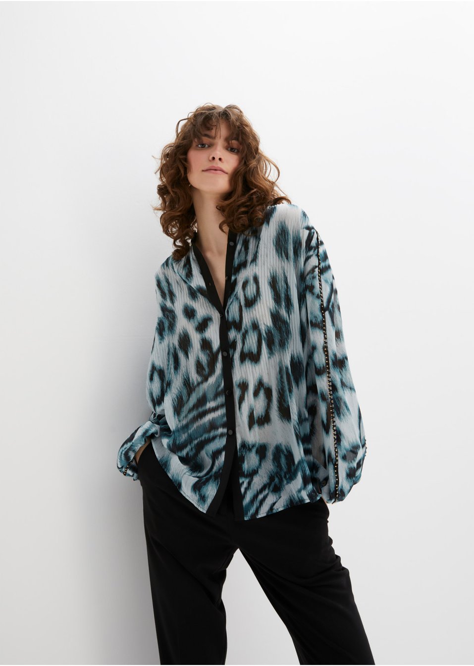 Blouse en georgette