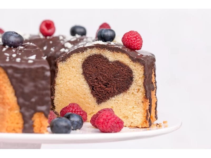 Städter Springform mit Flach.- und Rohrboden 26 cm Backform für Kuchen