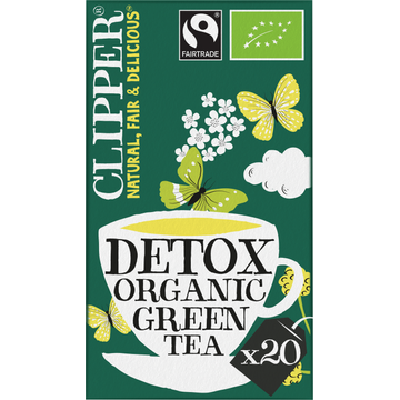 Clipper Detox Organic Green Tea 20 Zakjes 40 g
