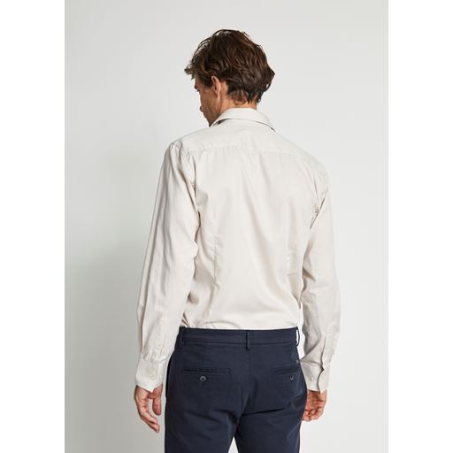 Bruun & Stengade Kurt Skjorte, Beige, 43