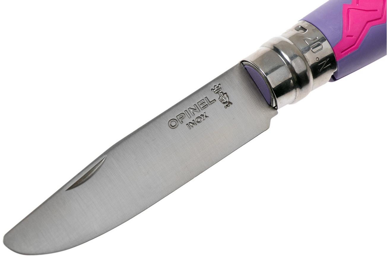 Opinel zakmes Outdoor No. 07 Junior zakmes, Purple/Parma