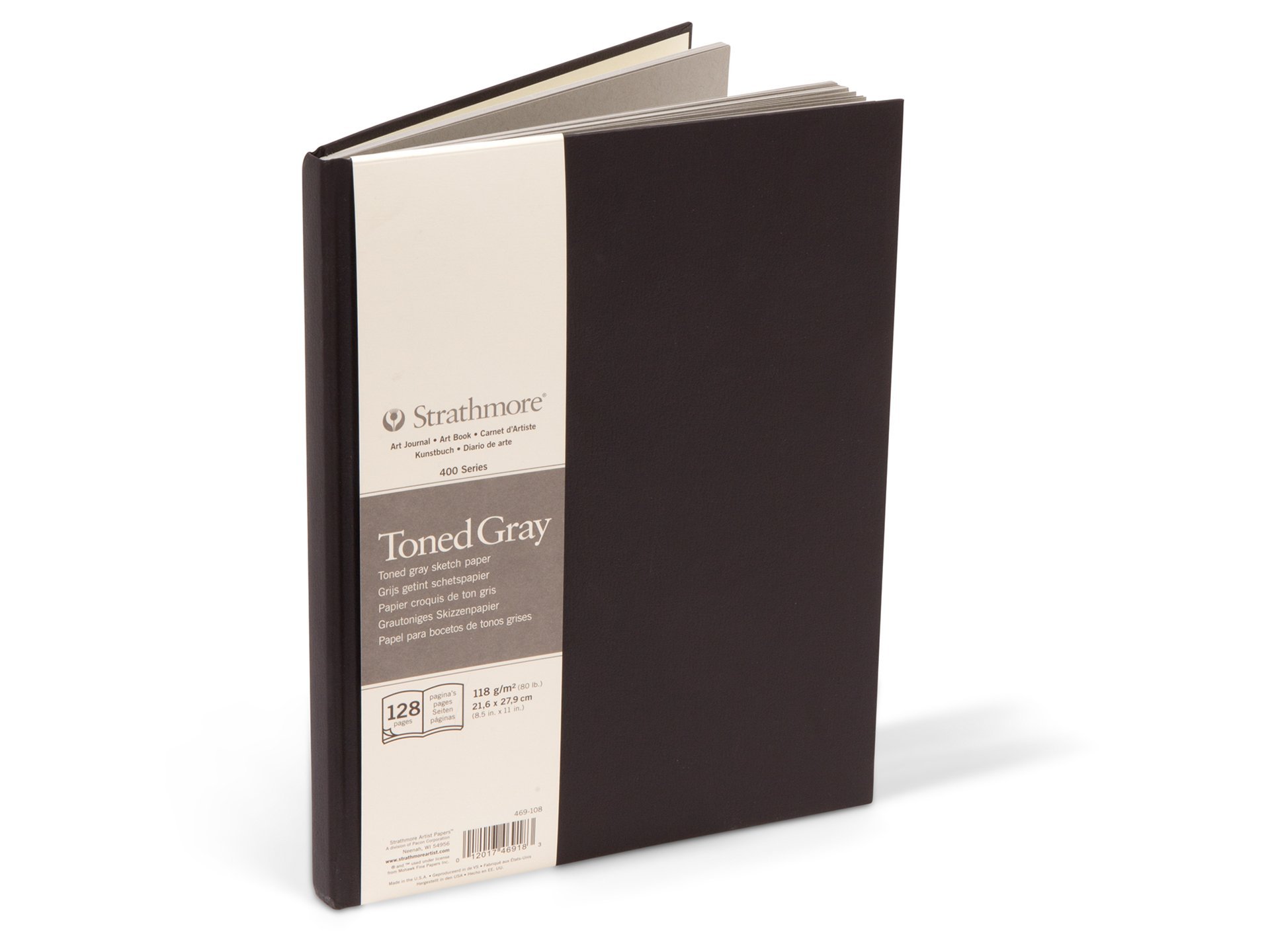 Strathmore Skizzenbuch Toned Gray grau 118 g/m²