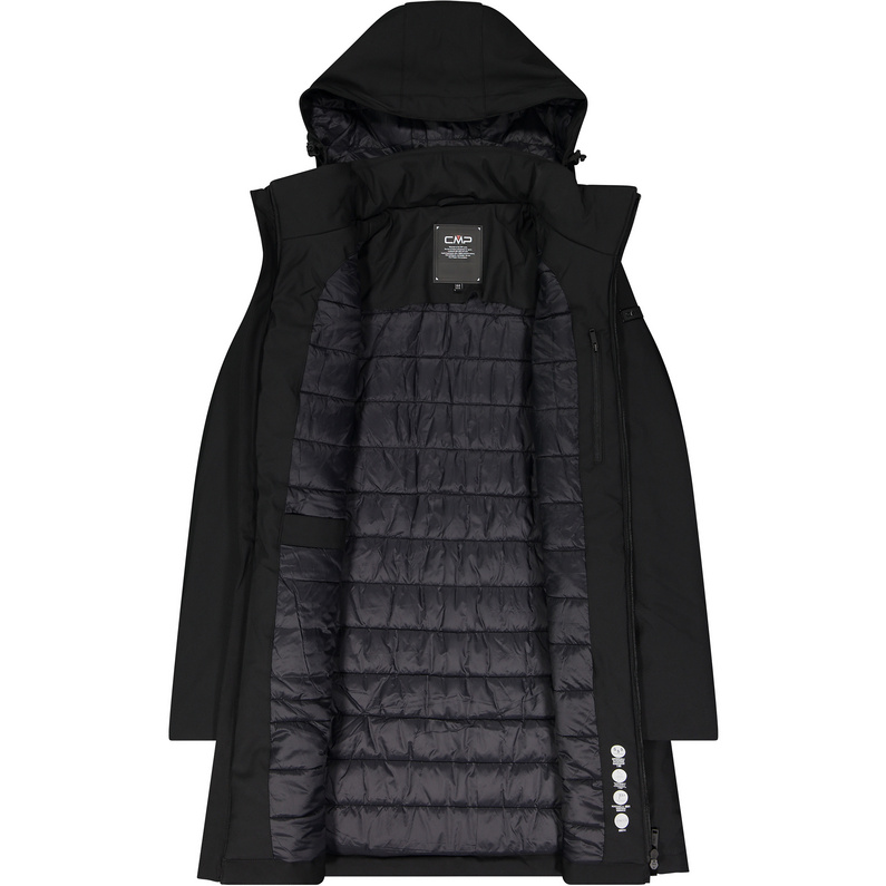CMP Damen Zip Hoodie Mantel
