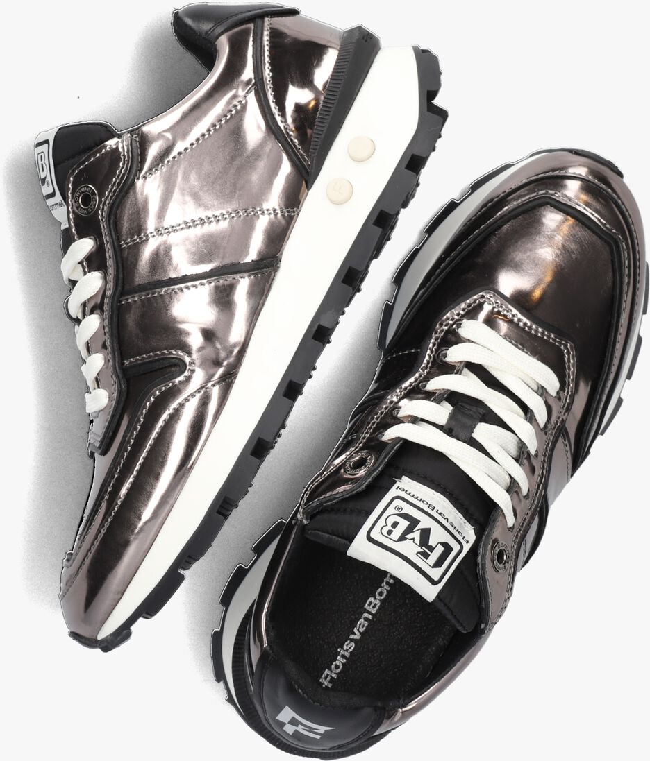 FLORIS VAN BOMMEL zilveren floris van bommel lage sneakers sfw-10115