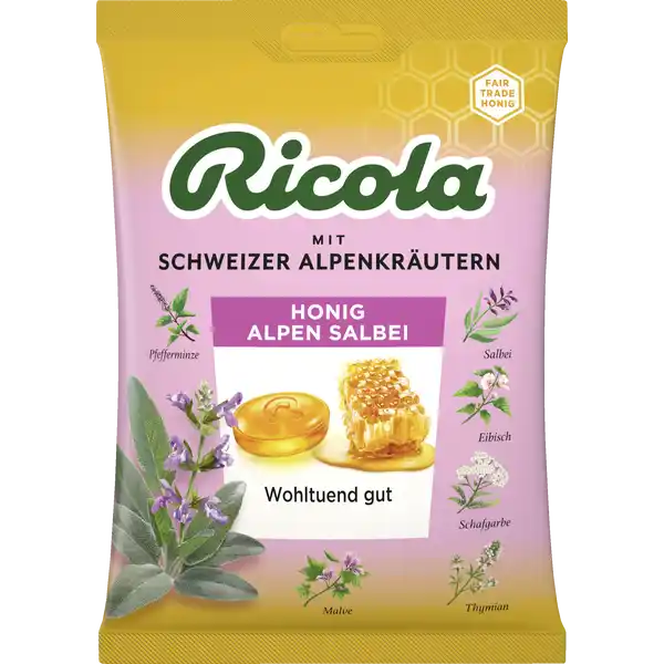 Alpen-Salbei Bonbons mit Honig