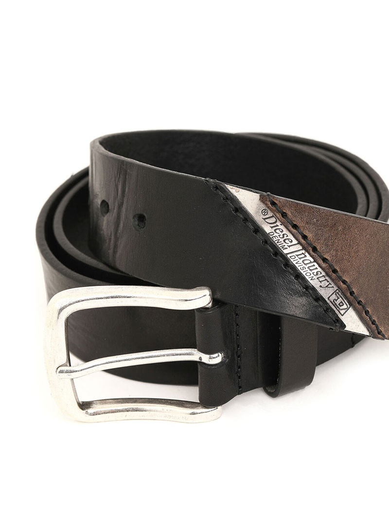 DIESEL CEINTURE B LINE BLACK