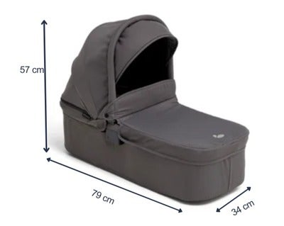 Beemoo BFF60 2 Liggedel, Fog Grey