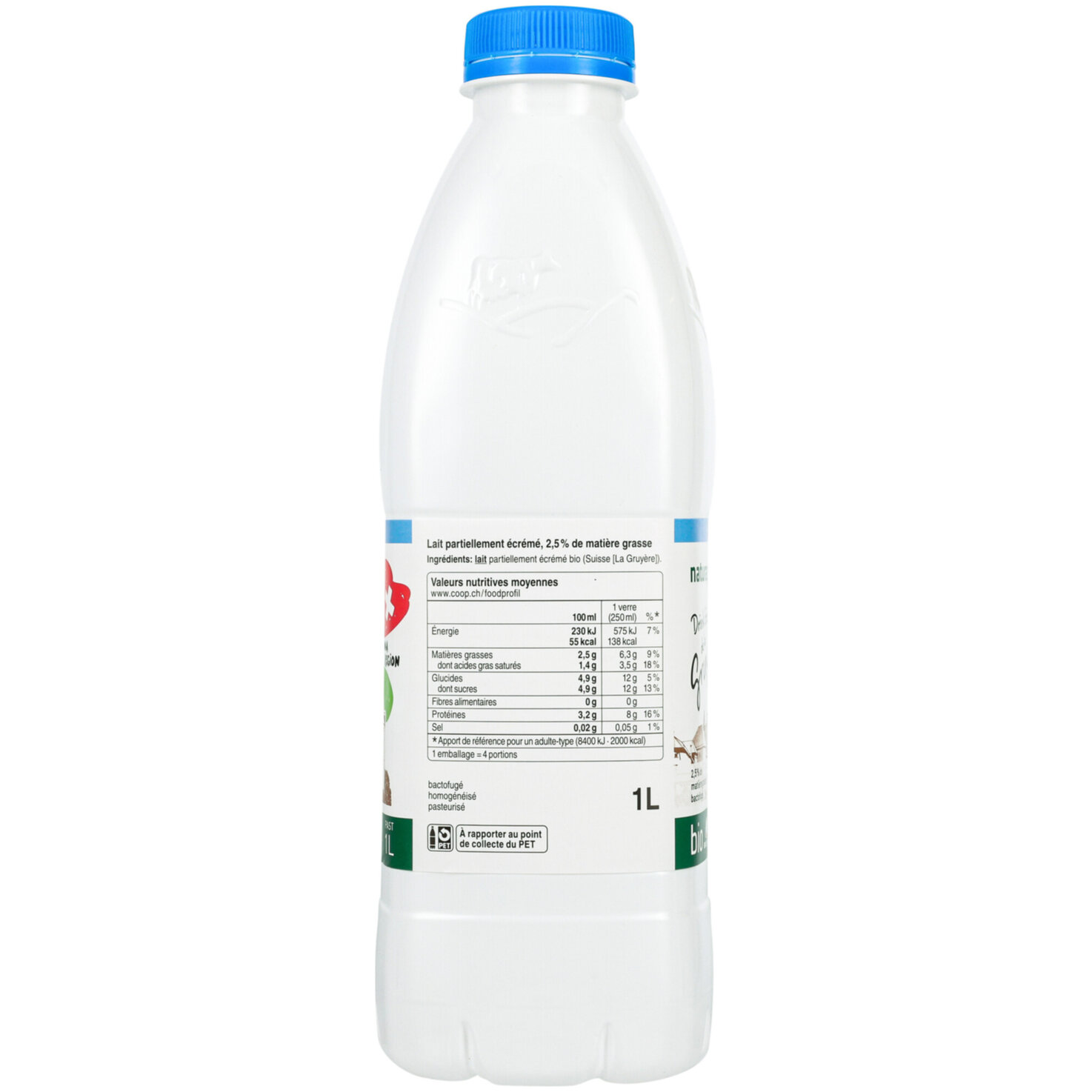 Bio Regio Gruyère Milchdrink past PET