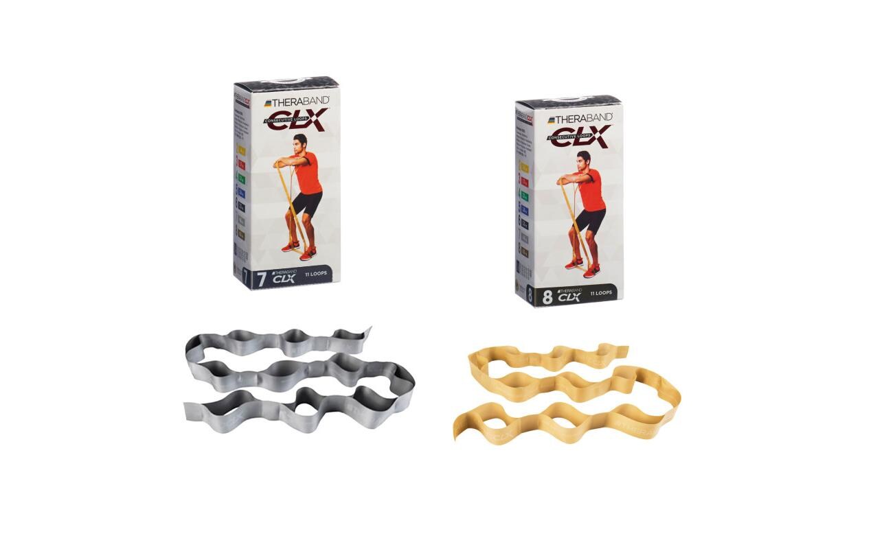 Fitnessband CLX 2er Set Extra schwerÜbungsband
