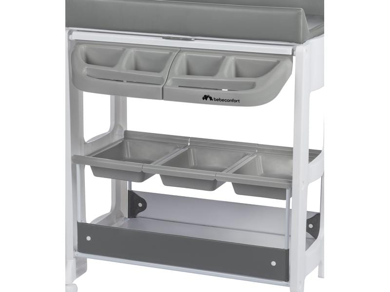 Bebeconfort Wickeltisch Dolphy Gray Mist Funktionale Wickelkommode