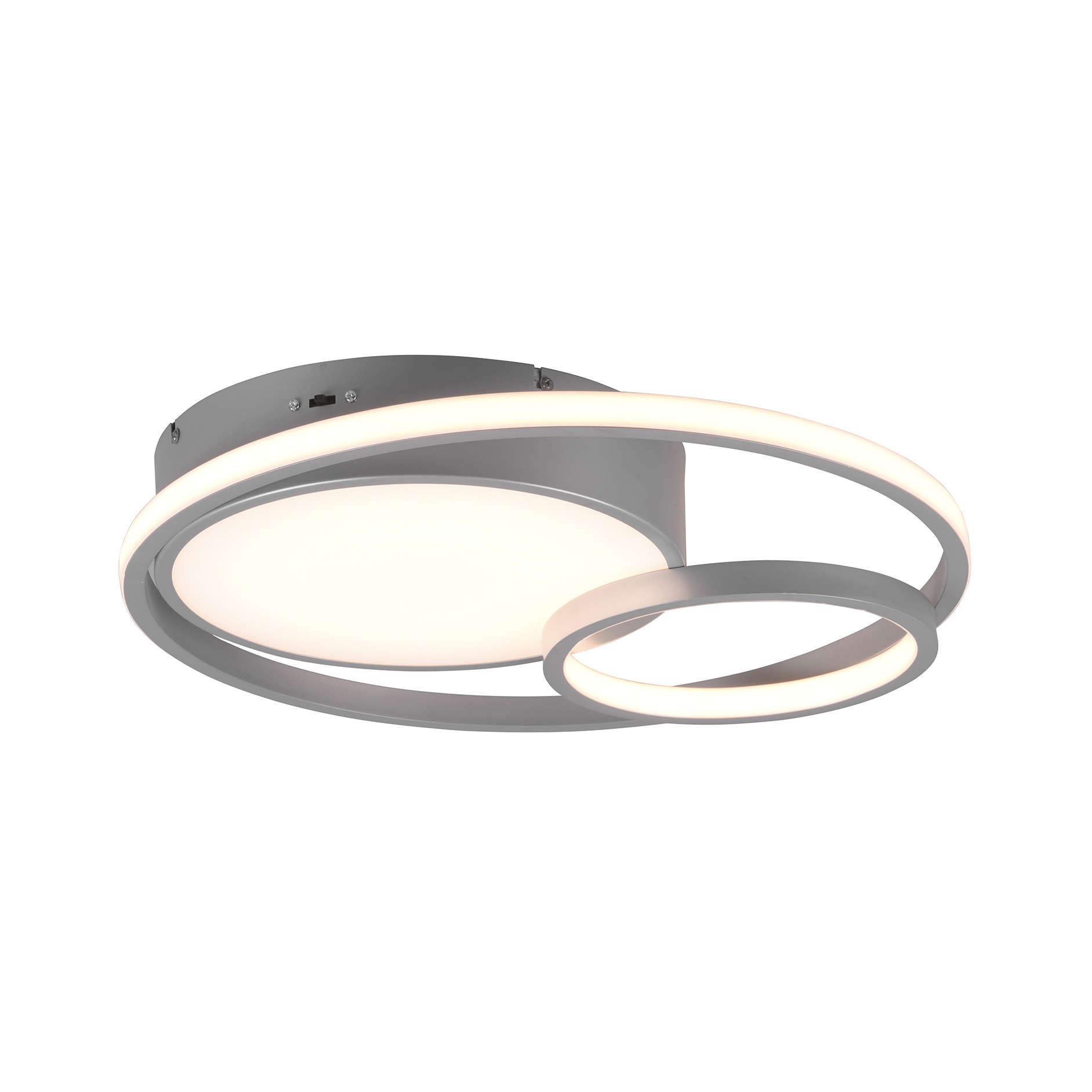 LED-Deckenleuchte - titanfarben - Ø 48 cm