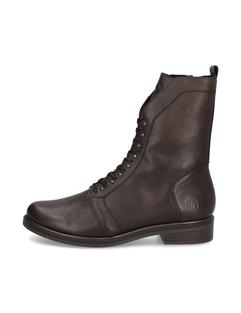 Glattleder Stiefelette