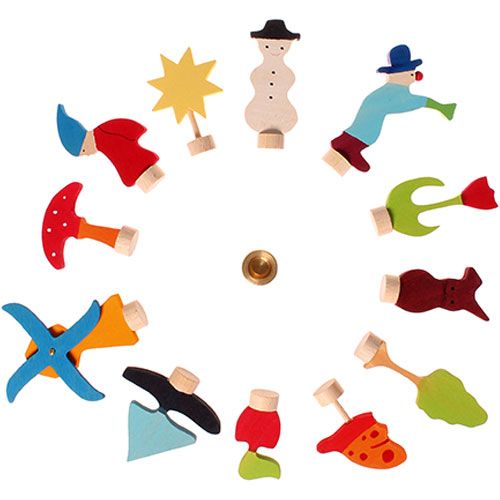 Grimm's decoratie figuren jaargetijden