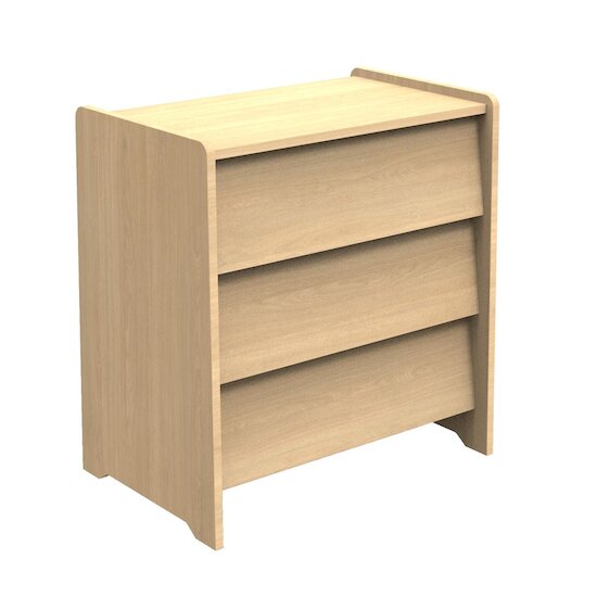 Cannelle Commode   Chêne miel        de               Sauthon Baby's Sweet Home
