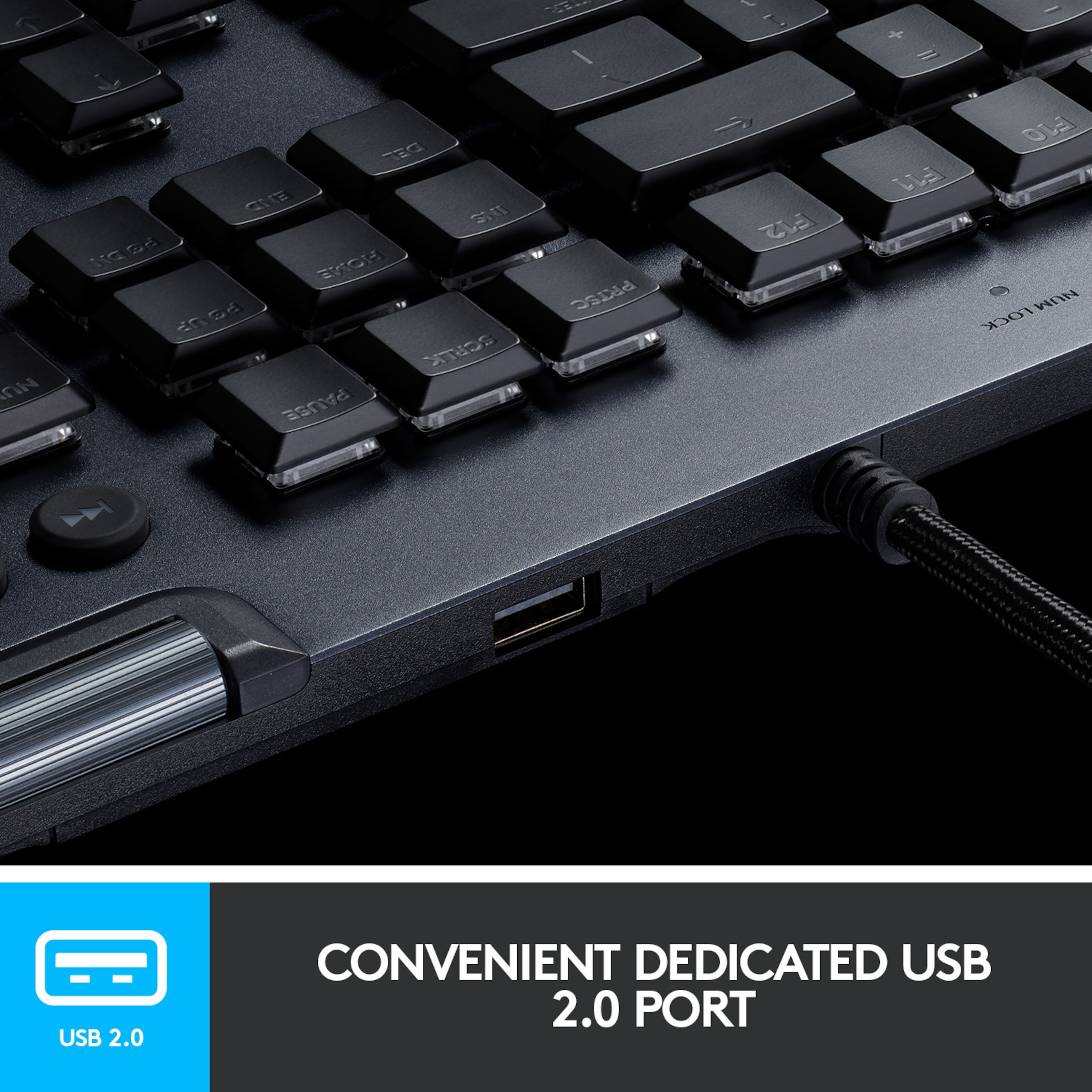 Logitech G 815 Mekanisk tastatur GL Clicky
