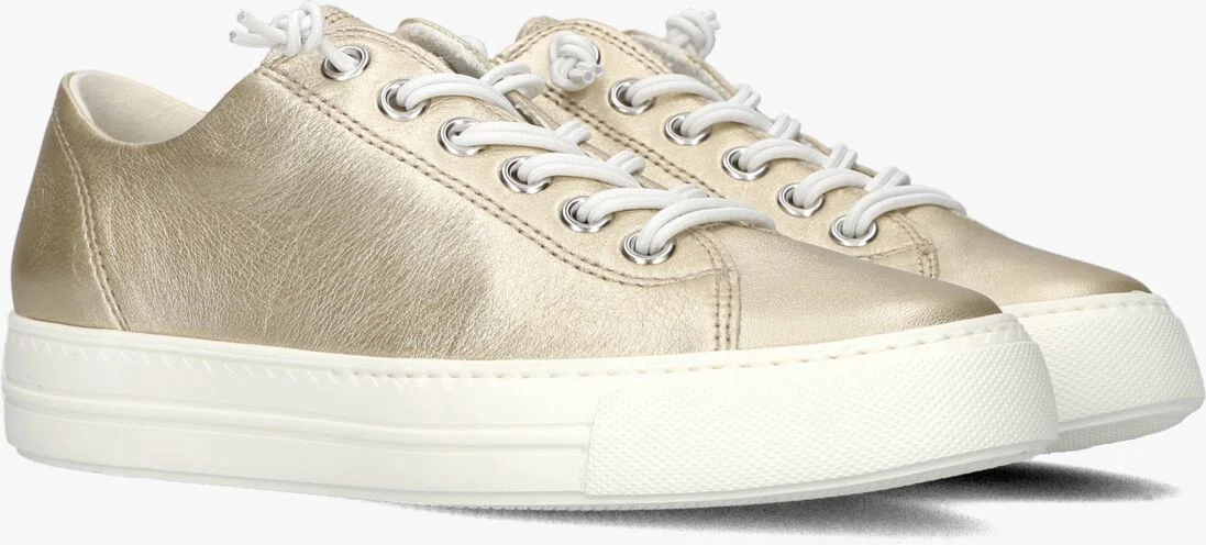 PAUL GREEN gouden paul green lage sneakers 4081