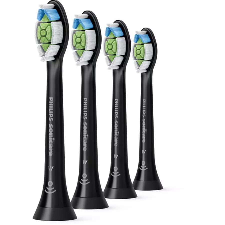 Philips Sonicare Standard- Bürstenköpfe HX606411 für Schallzahnbürste in schwarz