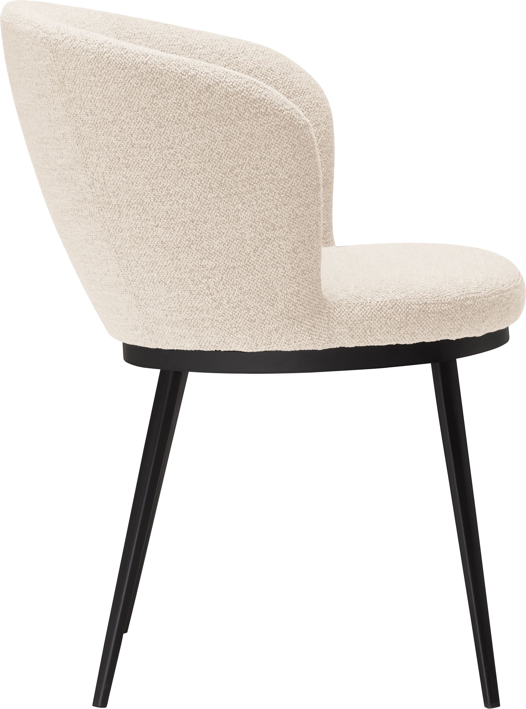 NIVES Stuhl - Beige / B: 60.5 cm x T: 59.5 cm x H: 82.0 cm