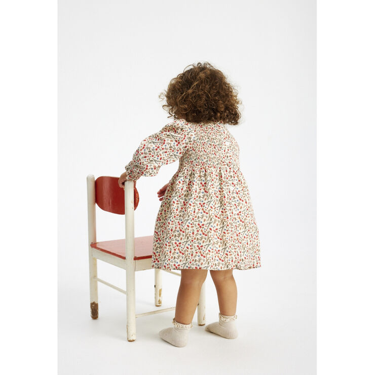 The New TNSLyanra L_S Dress Angora nature aop