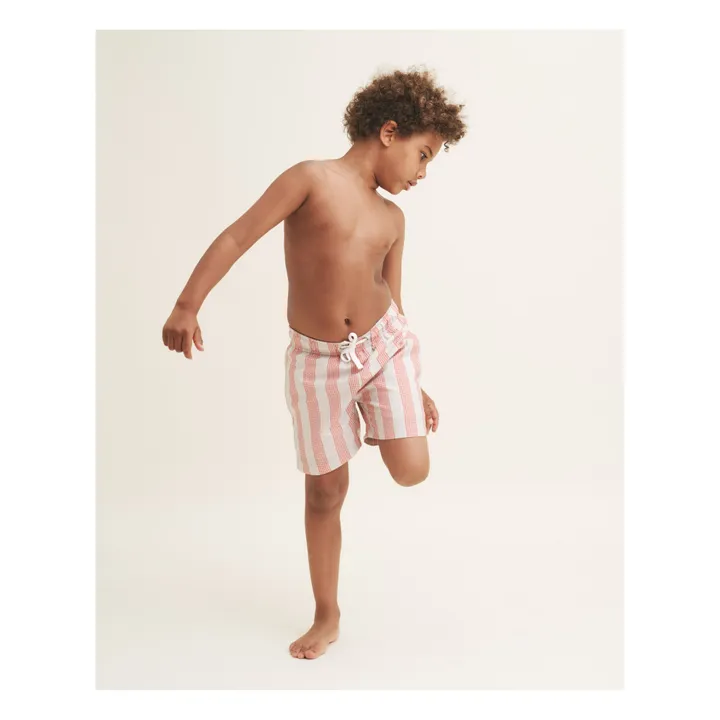 garbo&friends Short de Bain Rayé | Rose