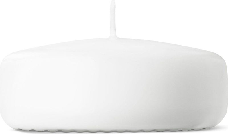Bolsius - Maxi Drijfkaarsen - Wit - 12 stuks