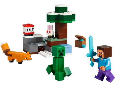 LEGO Steve's Taiga-avontuur (21583)