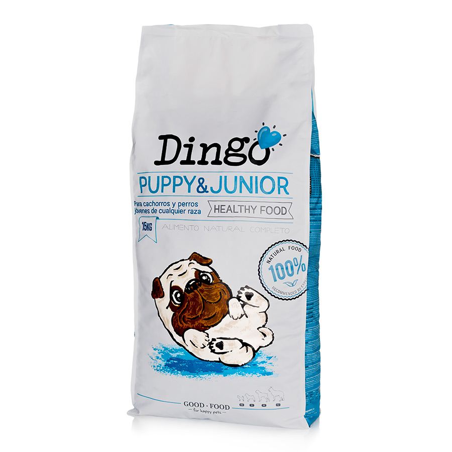 Ração para cães Dingo Puppy & Junior