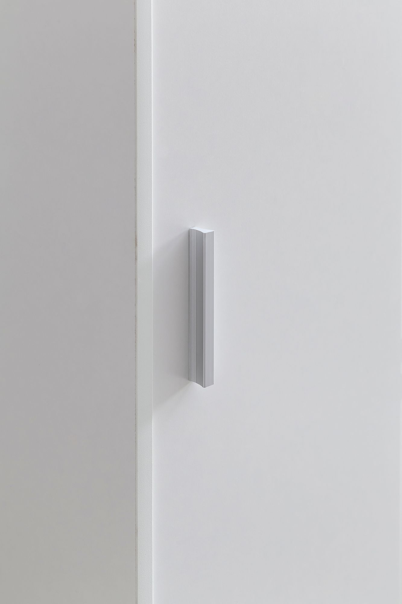FineBuy Kommode Schiebetürenschrank Büro Aktenschrank Sideboard 60 cm Breit Weiß