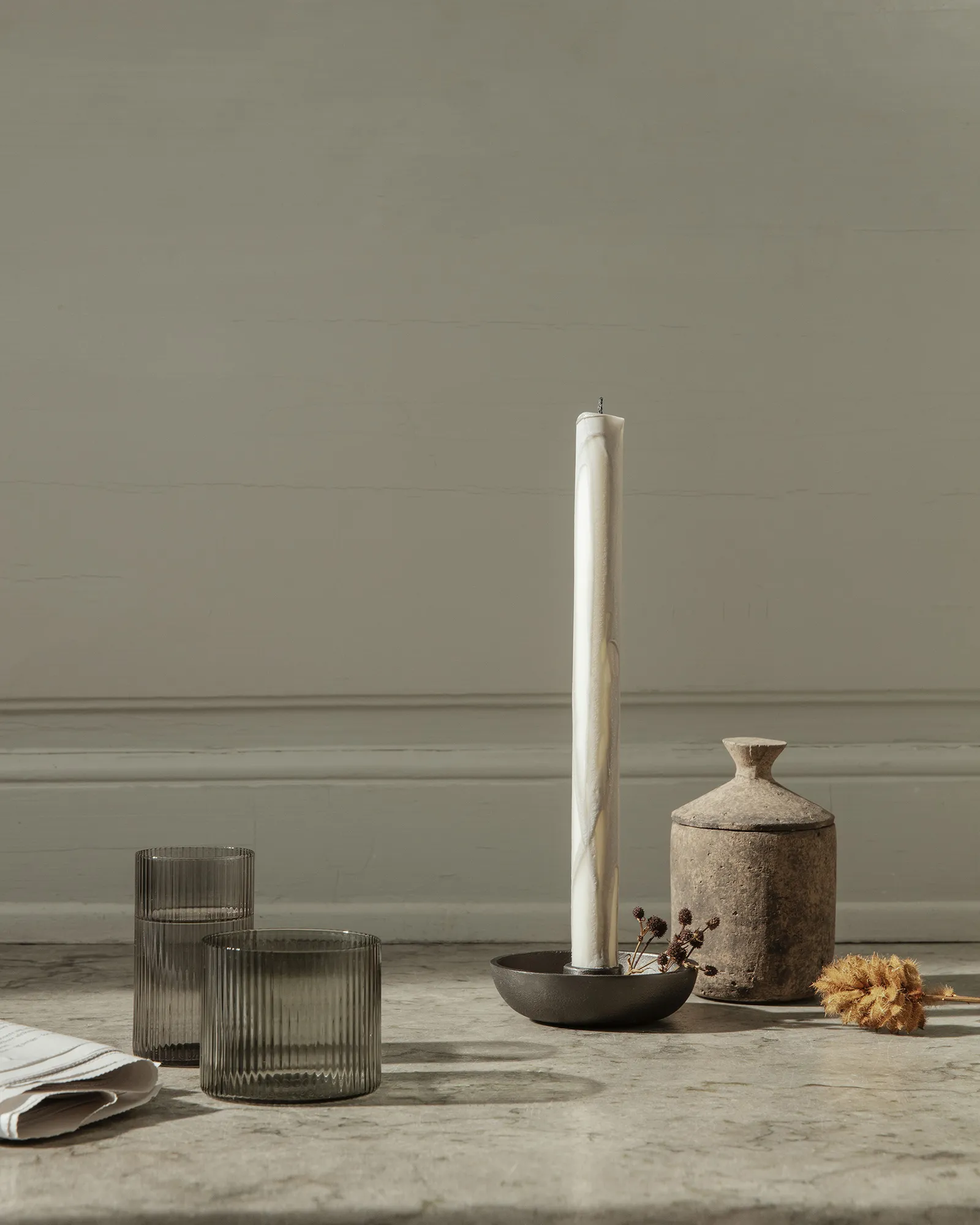 ferm LIVING Dryp Candles - Set of 2