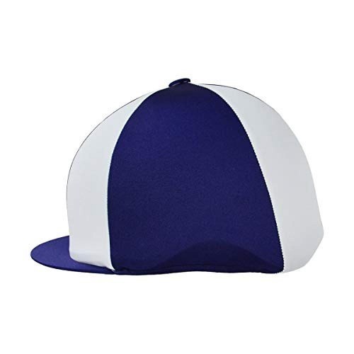 Forro de capacete bicolor, azul marinho/branco