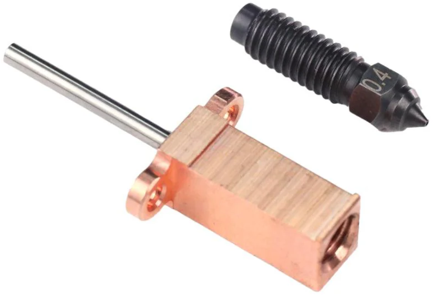 Sovol  Düsenset Hardened Steel für SV08/T300, 2x 0,4 mm    Düsen aus gehärtetem Stahl für Sovol 3D Drucker