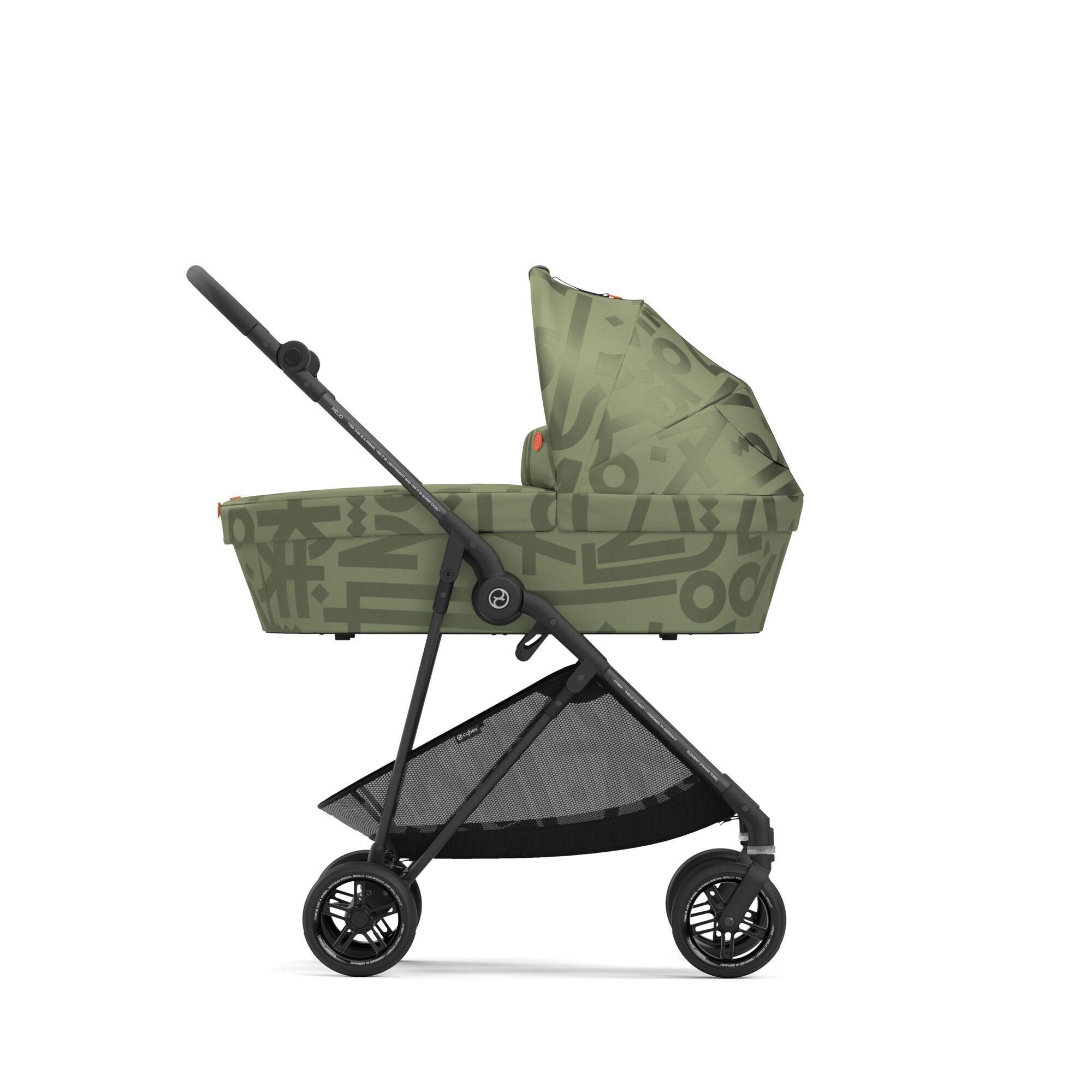 Melio Cot Olive Green