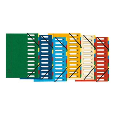 Exacompta Harmonika - Trieur à fenêtres 12 positions - disponible dans différentes couleurs