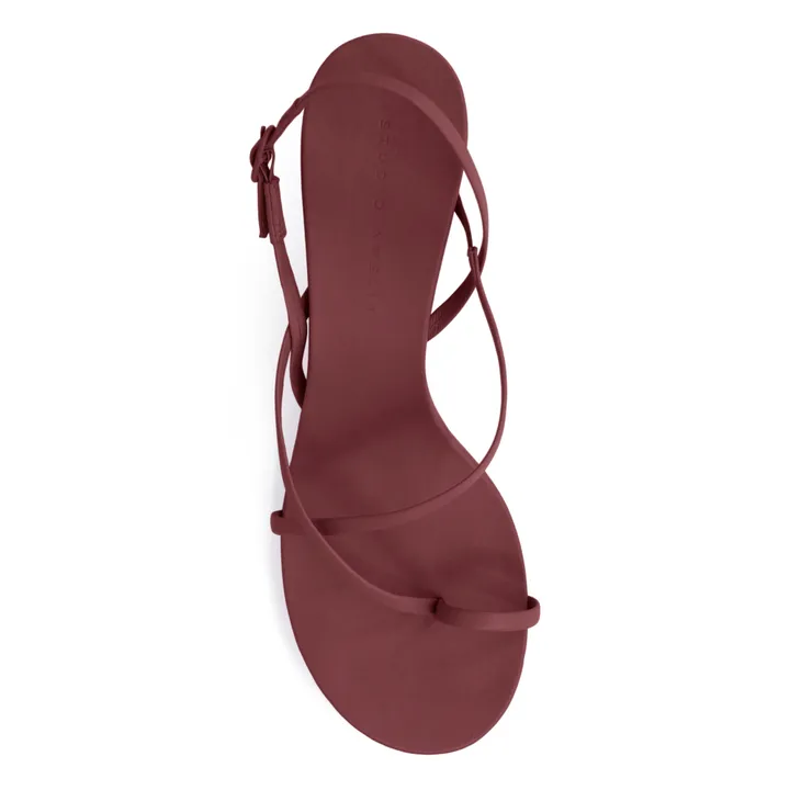 Studio Amélia Sandales Agatha 70 | Aubergine